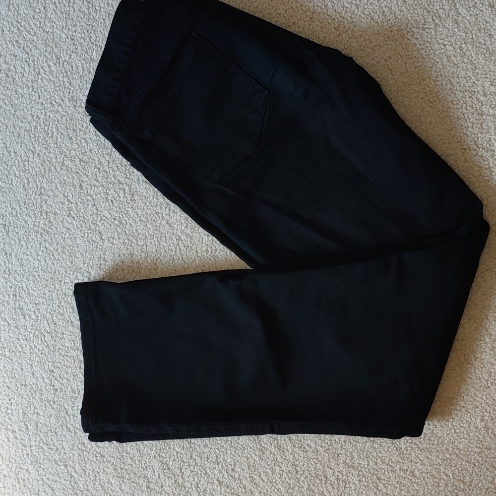 Black denim size 8 pants